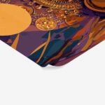 Poster AFROCENTRIC WOMAN LISTENING TO MUSIC
