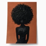 Poster AFROCENTRIC WOMAN SILHOUETTE