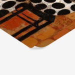 Poster AFROCENTRIC WOMAN SITTING BROWN