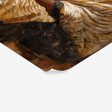 Poster AFROCENTRIC WOMAN THINKING -  Sticky 1
