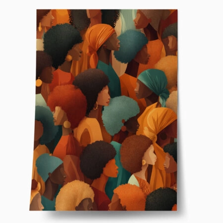 Poster AFROCENTRIC WOMEN PROFILES - 