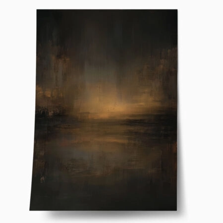 Poster DARK MOODY BROWN - 