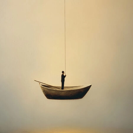 Poster FLOATING BOAT -  Sticky 2
