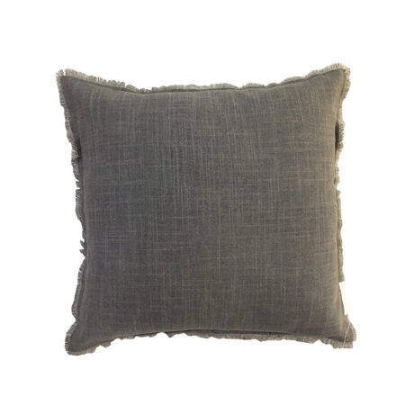 LIBELL 1 ΔΙΑΚΟΣΜΗΤΙΚΟ ΜΑΞΙΛΑΡΙ 45x45cm ΥΦΑΣΜΑ ΓΚΡΙ - Διακοσμητικά Μαξιλάρια