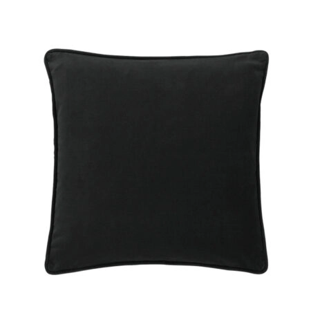CARBONE ΔΙΑΚΟΣΜΗΤΙΚΟ ΜΑΞΙΛΑΡΙ 45x45cm ΒΕΛΟΥΔΟ ΜΑΥΡΟ - Διακοσμητικά Μαξιλάρια