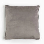 SIMPLY FRANCO ΔΙΑΚΟΣΜΗΤΙΚΟ ΜΑΞΙΛΑΡΙ 45x45cm ΒΕΛΟΥΔΟ ΓΚΡΙ