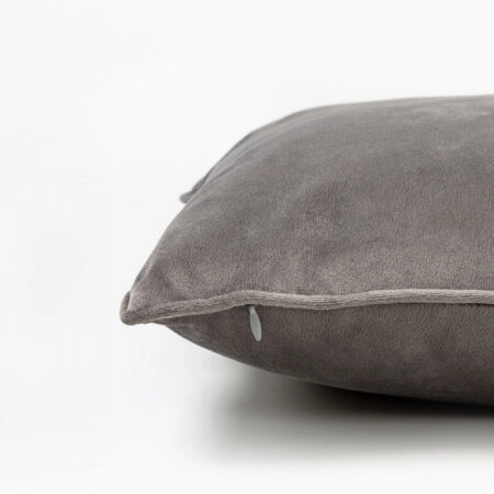 SIMPLY FRANCO ΔΙΑΚΟΣΜΗΤΙΚΟ ΜΑΞΙΛΑΡΙ 45x45cm ΒΕΛΟΥΔΟ ΓΚΡΙ - Διακοσμητικά Μαξιλάρια Sticky 1