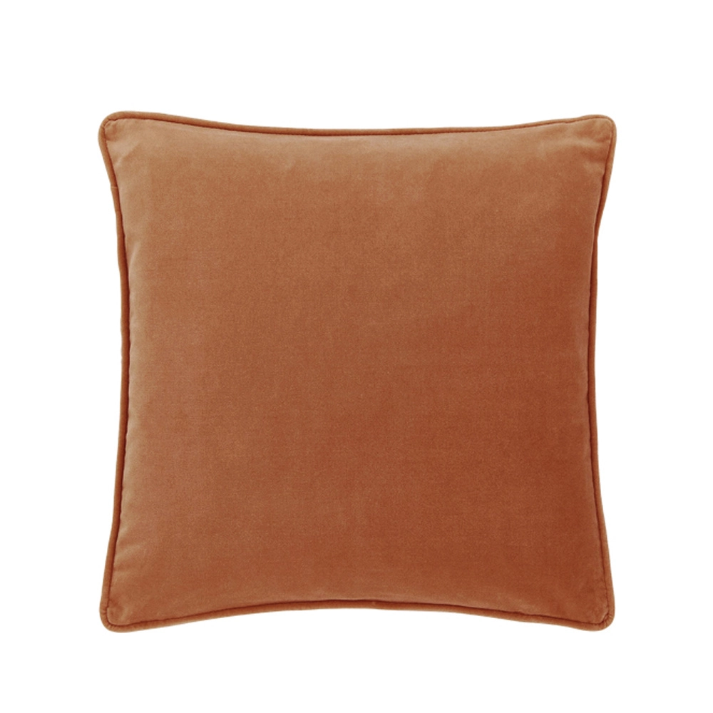 SIMPLY MARIET ΔΙΑΚΟΣΜΗΤΙΚΟ ΜΑΞΙΛΑΡΙ 45x45cm ΒΕΛΟΥΔΟ TERRACOTTA