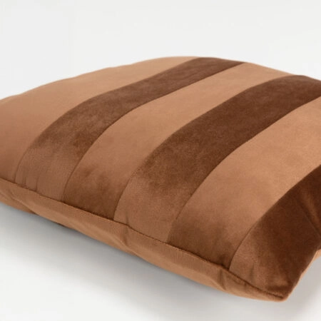 SERI ΔΙΑΚΟΣΜΗΤΙΚΟ ΜΑΞΙΛΑΡΙ 45x45cm ΒΕΛΟΥΔΟ ΚΑΦΕ - Διακοσμητικά Μαξιλάρια Sticky 3