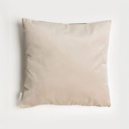 LIANA ΔΙΑΚΟΣΜΗΤΙΚΟ ΜΑΞΙΛΑΡΙ 45x45cm ΒΕΛΟΥΔΟ ΜΠΕΖ ΚΑΦΕ ΓΚΡΙ - Διακοσμητικά Μαξιλάρια Sticky 1