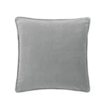 BROME ΔΙΑΚΟΣΜΗΤΙΚΟ ΜΑΞΙΛΑΡΙ 45x45cm ΒΕΛΟΥΔΟ ΓΚΡΙ