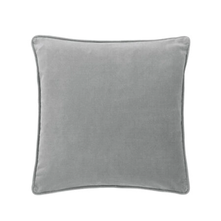 BROME ΔΙΑΚΟΣΜΗΤΙΚΟ ΜΑΞΙΛΑΡΙ 45x45cm ΒΕΛΟΥΔΟ ΓΚΡΙ - Διακοσμητικά Μαξιλάρια