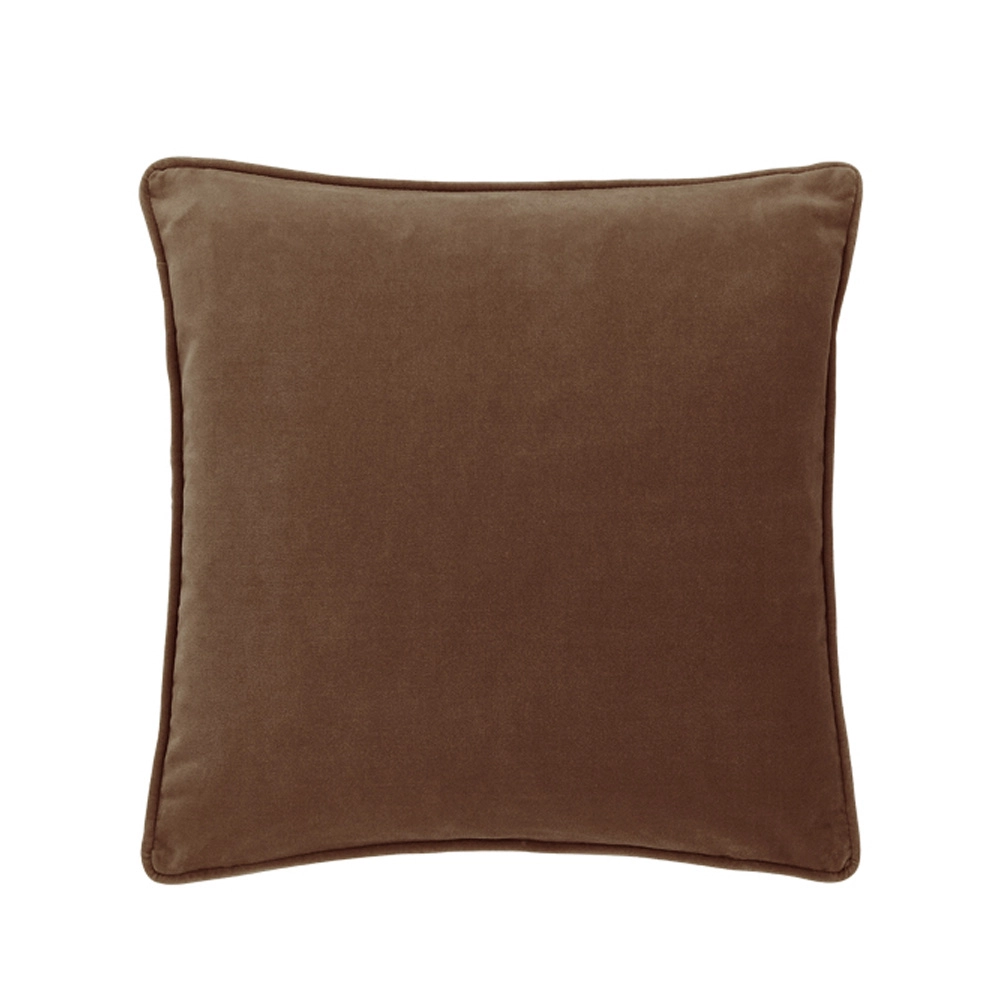 CAMU ΔΙΑΚΟΣΜΗΤΙΚΟ ΜΑΞΙΛΑΡΙ 45x45cm ΒΕΛΟΥΔΟ ΚΑΦΕ
