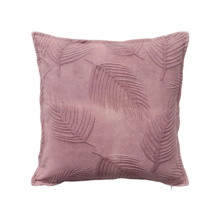 AMETHYST A ΔΙΑΚΟΣΜΗΤΙΚΟ ΜΑΞΙΛΑΡΙ 50x50cm ΒΑΜΒΑΚΙ DUSTY PINK ΒΕΛΟΥΔΟ - Διακοσμητικά Μαξιλάρια