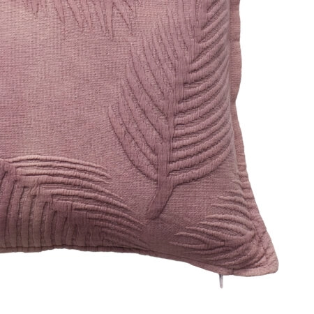 AMETHYST A ΔΙΑΚΟΣΜΗΤΙΚΟ ΜΑΞΙΛΑΡΙ 50x50cm ΒΑΜΒΑΚΙ DUSTY PINK ΒΕΛΟΥΔΟ - Διακοσμητικά Μαξιλάρια Sticky 1