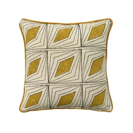 SAMOAN A ΔΙΑΚΟΣΜΗΤΙΚΟ ΜΑΞΙΛΑΡΙ 50x50cm ΒΑΜΒΑΚΙ ΜΠΕΖ DIJON ΒΙΣΚΟΖΗ - Διακοσμητικά Μαξιλάρια