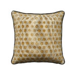 SAMOAN B ΔΙΑΚΟΣΜΗΤΙΚΟ ΜΑΞΙΛΑΡΙ 50x50cm ΒΑΜΒΑΚΙ ΜΠΕΖ DIJON ΒΙΣΚΟΖΗ
