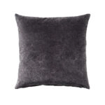 ONYX ΔΙΑΚΟΣΜΗΤΙΚΟ ΜΑΞΙΛΑΡΙ 50x50cm ΒΑΜΒΑΚΙ ΜΑΥΡΟ ΒΕΛΟΥΔΟ
