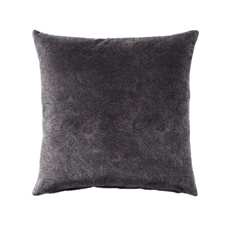 ONYX ΔΙΑΚΟΣΜΗΤΙΚΟ ΜΑΞΙΛΑΡΙ 50x50cm ΒΑΜΒΑΚΙ ΜΑΥΡΟ ΒΕΛΟΥΔΟ - Διακοσμητικά Μαξιλάρια