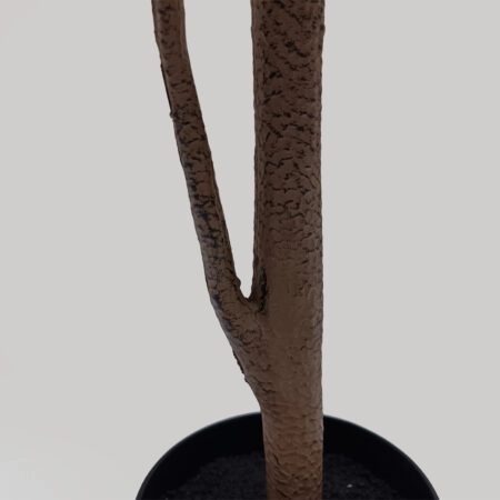 FICUS PANDURATA ΔΕΝΤΡΟ ΤΕΧΝΗΤΟ ΣΕ ΓΛΑΣΤΡΑ 180cm ΥΦΑΣΜΑ ΠΡΑΣΙΝΟ PVC -  Sticky 2