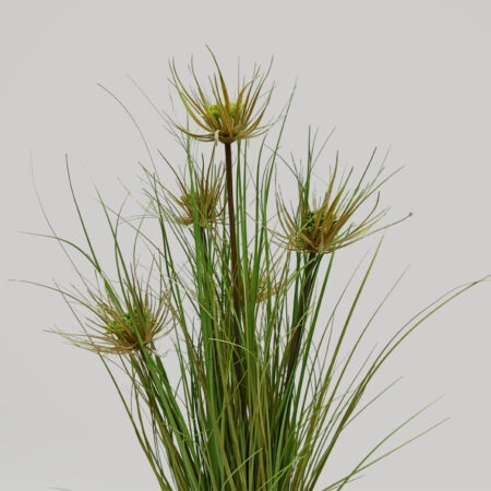 SUNNY FLOWER ΦΥΤΟ ΤΕΧΝΗΤΟ ΣΕ ΓΛΑΣΤΡΑ 70cm PVC ΠΡΑΣΙΝΟ -  Sticky 1