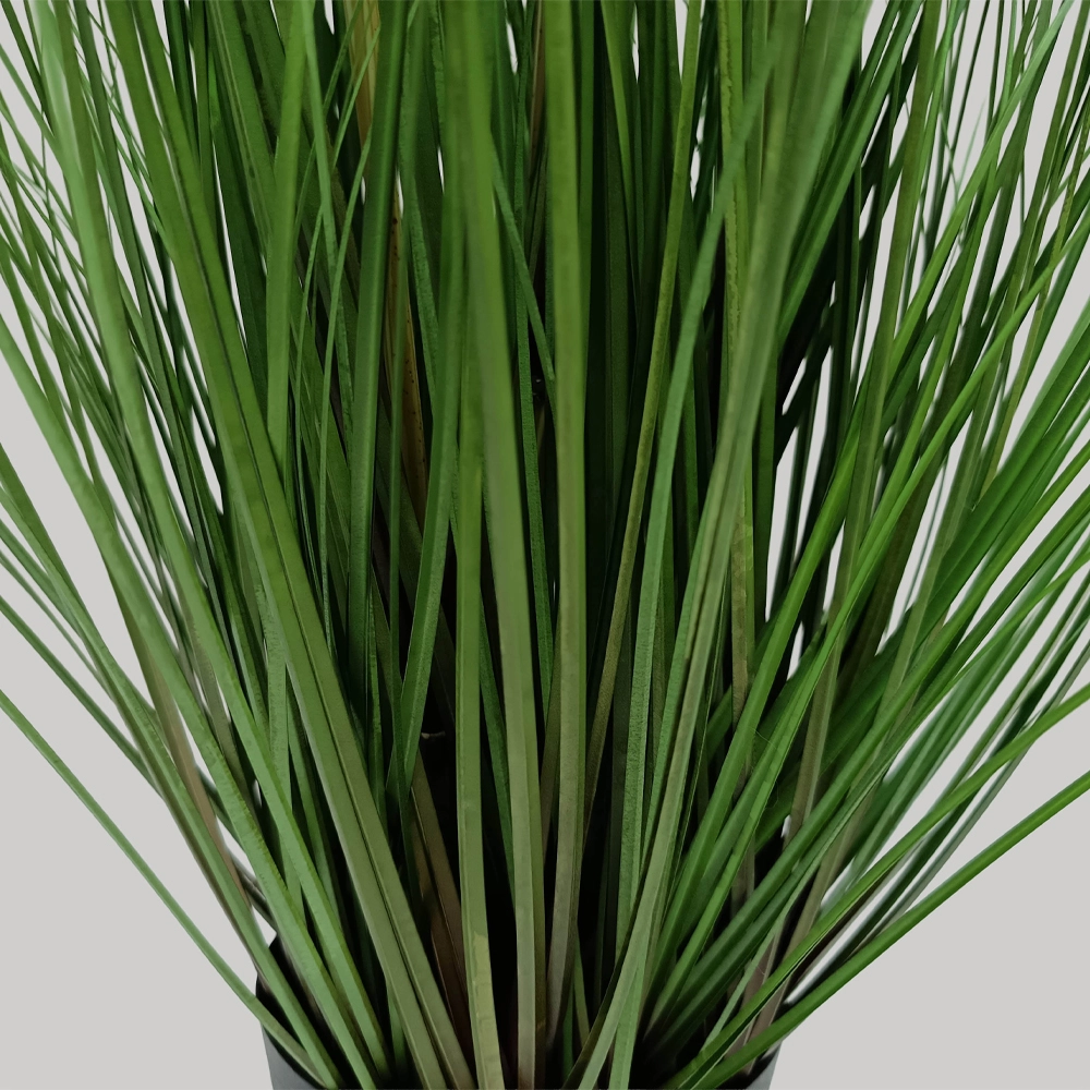 HEAD BAMBOO ΦΥΤΟ ΤΕΧΝΗΤΟ ΣΕ ΓΛΑΣΤΡΑ 95cm PVC ΠΡΑΣΙΝΟ
