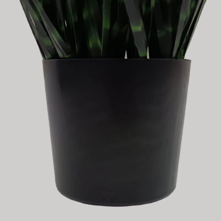 DARK PURE GRASS ΦΥΤΟ ΤΕΧΝΗΤΟ ΣΕ ΓΛΑΣΤΡΑ 90cm PVC ΠΡΑΣΙΝΟ ΣΚΟΥΡΟ -  Sticky 3