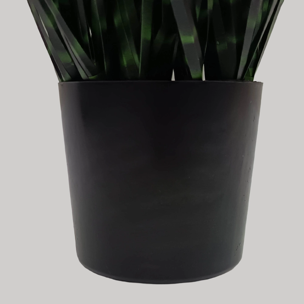 DARK PURE GRASS ΦΥΤΟ ΤΕΧΝΗΤΟ ΣΕ ΓΛΑΣΤΡΑ 90cm PVC ΠΡΑΣΙΝΟ ΣΚΟΥΡΟ