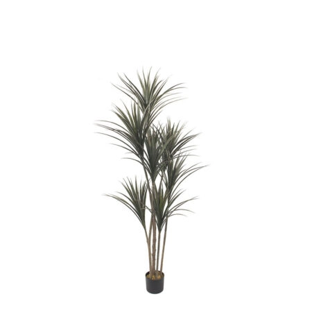 YUCCA ΔΕΝΤΡΟ ΤΕΧΝΗΤΟ ΣΕ ΓΛΑΣΤΡΑ 190cm PE ΠΡΑΣΙΝΟ - 