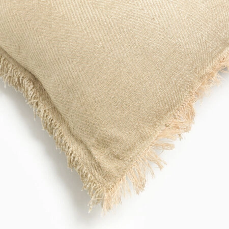 RASUL ΔΙΑΚΟΣΜΗΤΙΚΟ ΜΑΞΙΛΑΡΙ 45x45cm ΥΦΑΣΜΑ ΜΠΕΖ POLYESTER - Διακοσμητικά Μαξιλάρια Sticky 2
