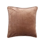 CANDY ΔΙΑΚΟΣΜΗΤΙΚΟ ΜΑΞΙΛΑΡΙ 50x50cm ΥΦΑΣΜΑ TERRACOTTA