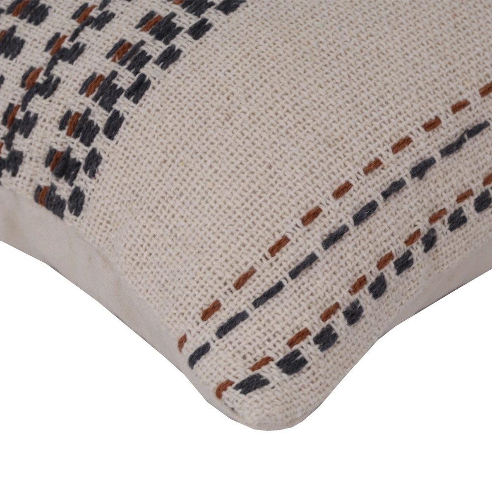 RUNA ΔΙΑΚΟΣΜΗΤΙΚΟ ΜΑΞΙΛΑΡΙ 30x50cm ΥΦΑΣΜΑ ΜΠΕΖ NAVY BLUE POLYESTER