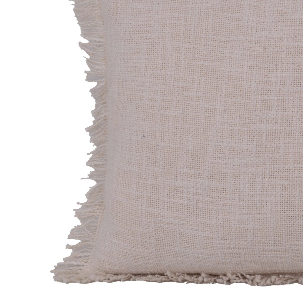 AURAE DECORATIVE PILLOW 30x50cm FABRIC BEIGE POLYESTER