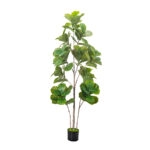 Artificial Ficus Tree in Pot 210cm PE Green