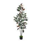 MAGNOLIA ΔΕΝΤΡΟ ΤΕΧΝΗΤΟ ΣΕ ΓΛΑΣΤΡΑ 210cm PE ΠΡΑΣΙΝΟ