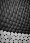Πίνακας σε Καμβά BLACK AND WHITE ARCHITECTURAL ALIEN STRUCTURE