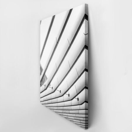 Πίνακας σε Καμβά BLACK AND WHITE ARCHITECTURAL BEAMS - Πολεις και Αρχιτεκτονικη Sticky 2