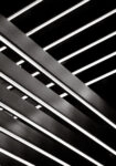 Πίνακας σε Καμβά BLACK AND WHITE ARCHITECTURAL CEILING LIGHTS
