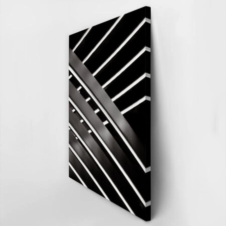 Πίνακας σε Καμβά BLACK AND WHITE ARCHITECTURAL CEILING LIGHTS - Πολεις και Αρχιτεκτονικη Sticky 2