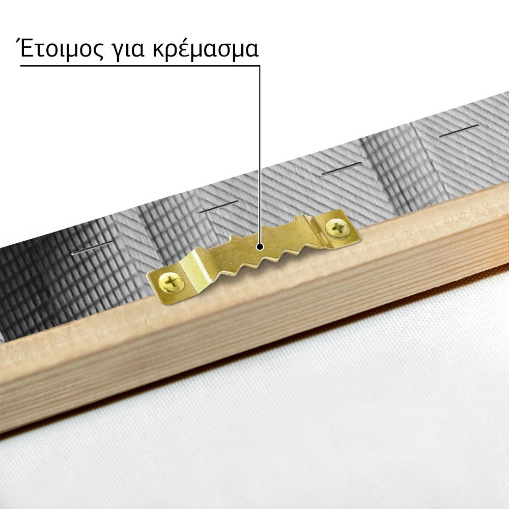 Πίνακας σε Καμβά BLACK AND WHITE ARCHITECTURAL CONCRETE PANELS