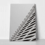 Πίνακας σε Καμβά BLACK AND WHITE ARCHITECTURAL CONCRETE VEIL 2