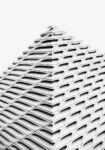 Πίνακας σε Καμβά BLACK AND WHITE ARCHITECTURAL CONCRETE VEIL