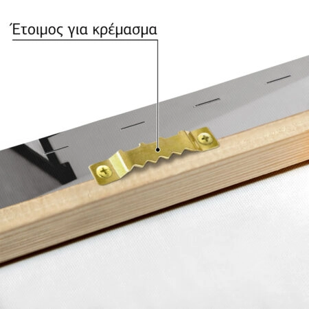 Πίνακας σε Καμβά BLACK AND WHITE ARCHITECTURAL CUBE BALCONIES - Πολεις και Αρχιτεκτονικη Sticky 4