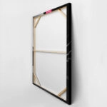 Πίνακας σε Καμβά BLACK AND WHITE ARCHITECTURAL CURVED STRUCTURAL ELEMENTS