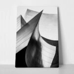 Πίνακας σε Καμβά BLACK AND WHITE ARCHITECTURAL EXTERIOR PANELS