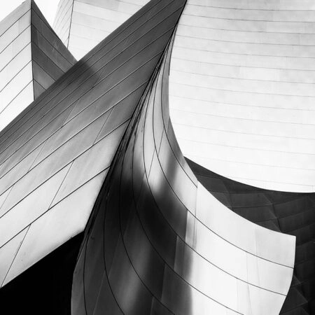 Πίνακας σε Καμβά BLACK AND WHITE ARCHITECTURAL EXTERIOR PANELS - Πολεις και Αρχιτεκτονικη Sticky 5