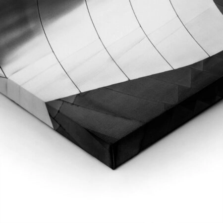 Πίνακας σε Καμβά BLACK AND WHITE ARCHITECTURAL EXTERIOR PANELS - Πολεις και Αρχιτεκτονικη Sticky 1