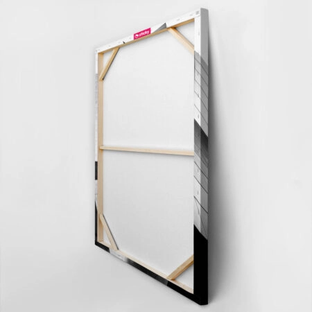 Πίνακας σε Καμβά BLACK AND WHITE ARCHITECTURAL EXTERIOR PANELS - Πολεις και Αρχιτεκτονικη Sticky 3