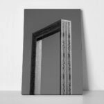 Πίνακας σε Καμβά BLACK AND WHITE ARCHITECTURAL FRAME