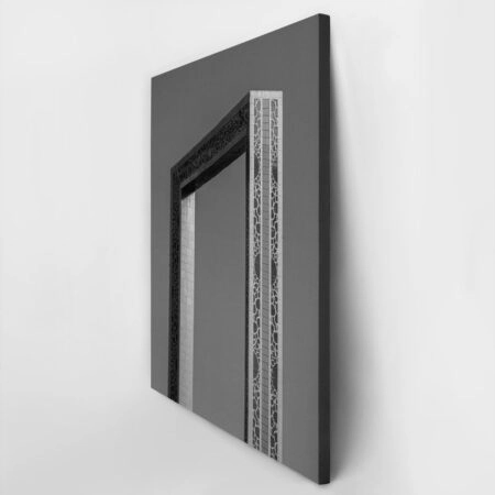 Πίνακας σε Καμβά BLACK AND WHITE ARCHITECTURAL FRAME - Πολεις και Αρχιτεκτονικη Sticky 2